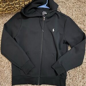 Men’s Black Polo Jogging Set-Small